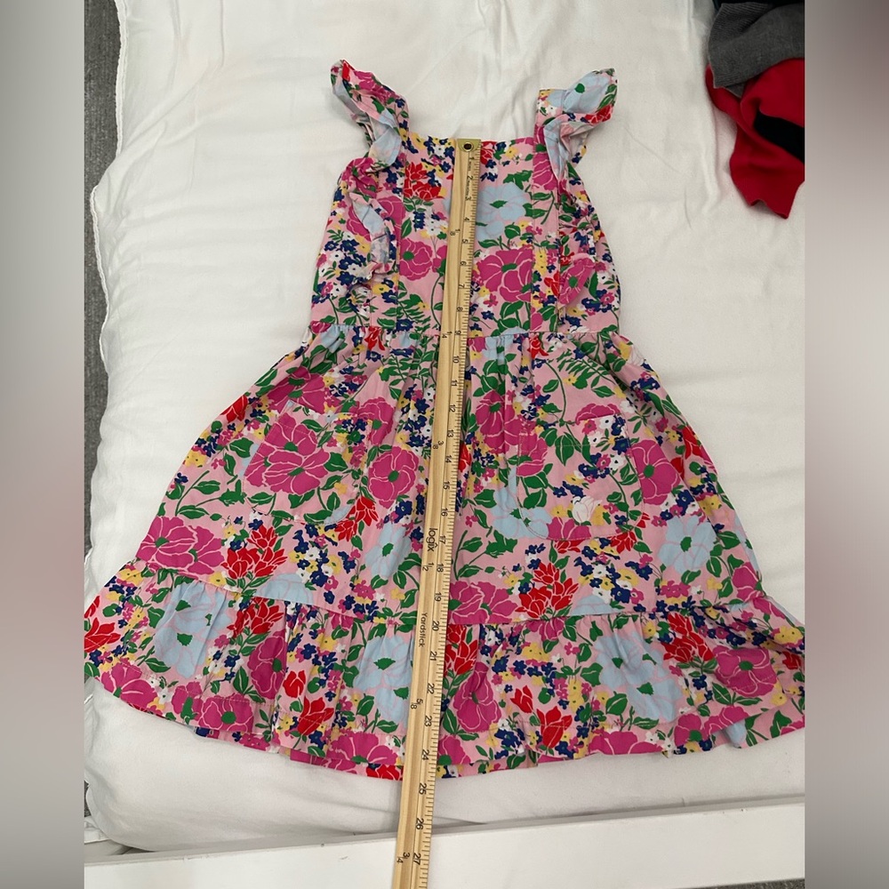 Hanna Andersson dress, little kid, girl, toddler dress size 8